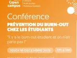 Conférence - Prévention sur le burn out chez les étudiants
